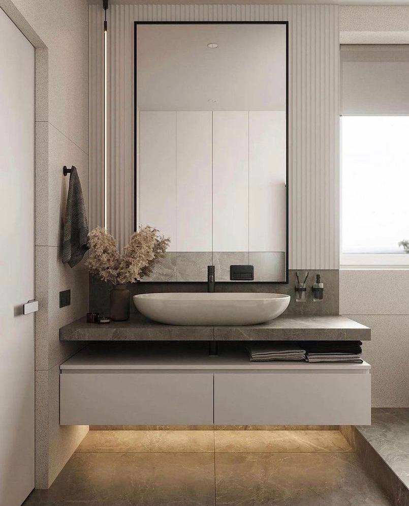 ремонт квартиры в темных тонах 11