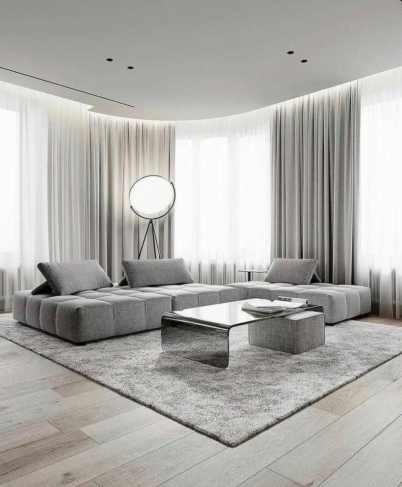 квартира в стиле минимализм 12